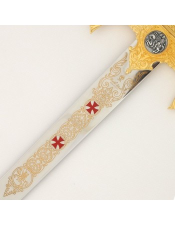 Knights Templar Sword, gold