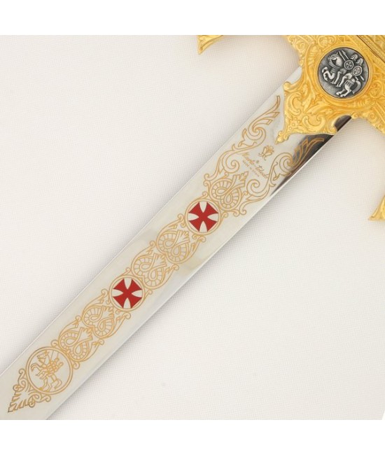 Knights Templar Sword, gold