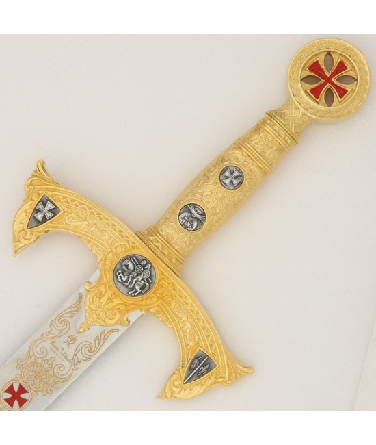 Knights Templar Sword, gold