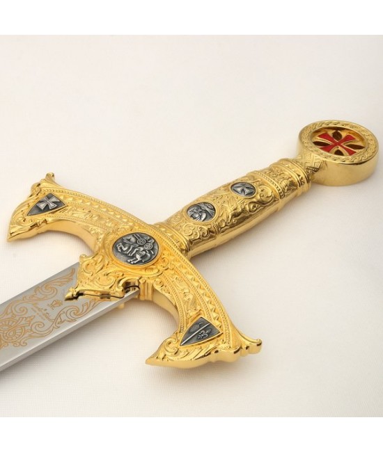 Knights Templar Sword, gold