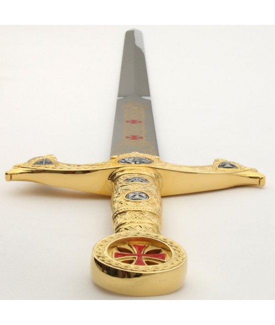 Knights Templar Sword, gold