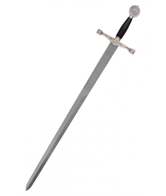 Excalibur Sword with Gold Ornaments – Marto