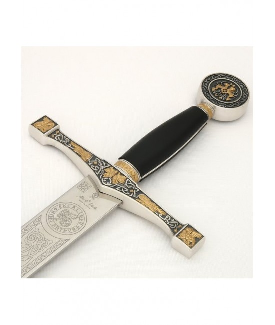 Excalibur Sword with Gold Ornaments – Marto