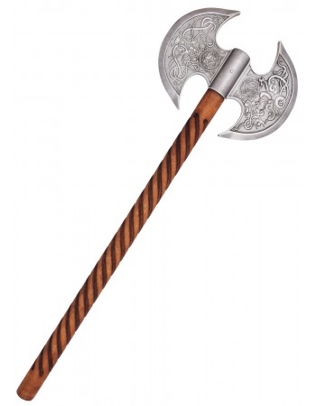 Double-bladed axe