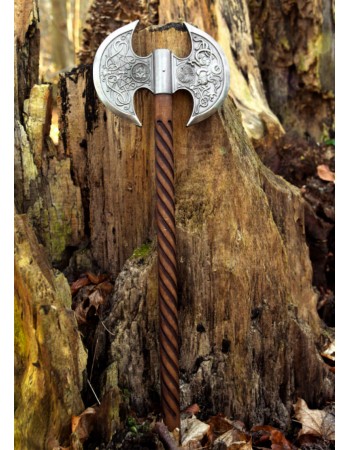 Double-bladed axe