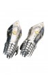 Medieval Gauntlets Gold-Decorated