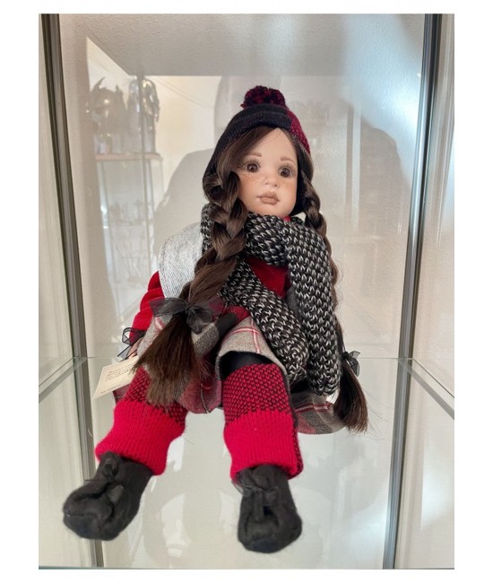 Rebecca Schoolgirl - Porcelain Doll
