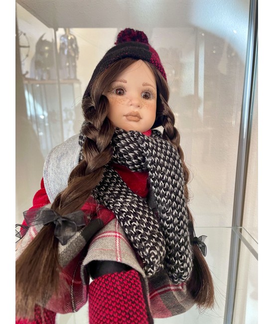 Rebecca Schoolgirl - Porcelain Doll