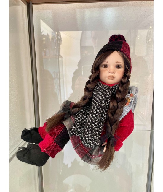 Rebecca Schoolgirl - Porcelain Doll