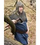 Chainmail coif, butted spring steel, 8 mm inner diameter