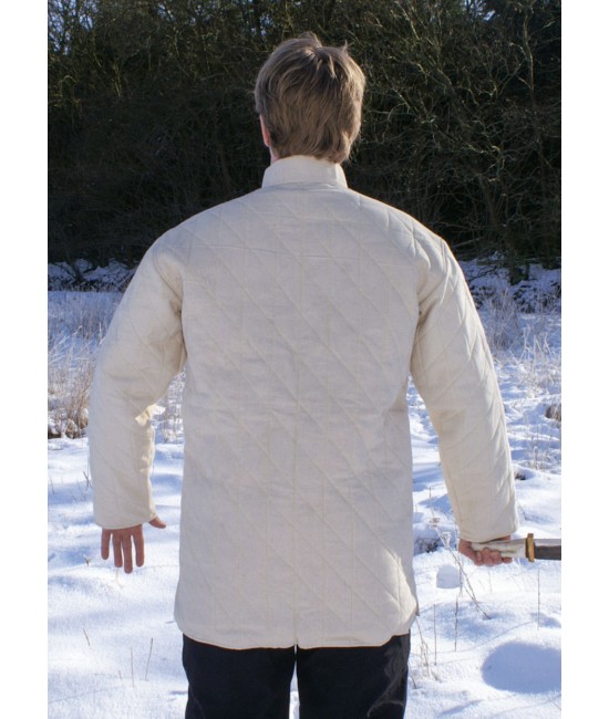 Gambeson with buckles