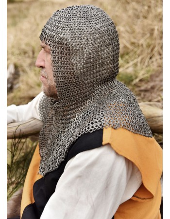 Flat Riveted Rings Chainmail, 8 mm