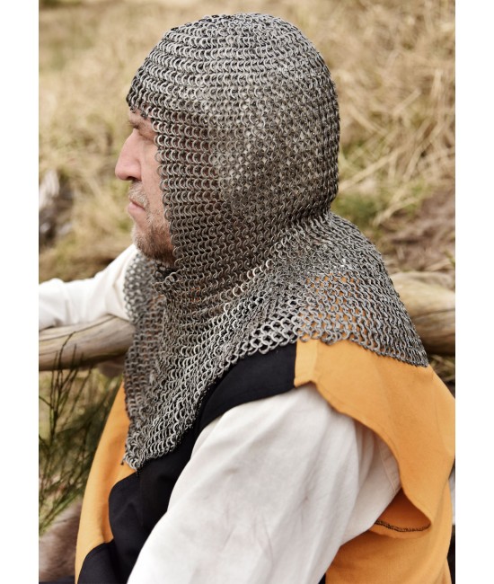 Flat Riveted Rings Chainmail, 8 mm