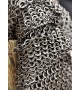 Flat Riveted Rings Chainmail, 8 mm