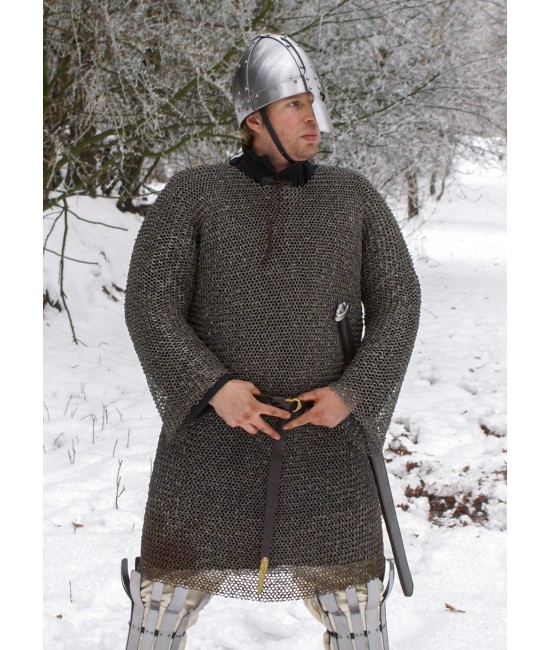Chainmail flat ring domed, ID 8mm