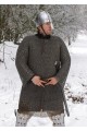 Chainmail flat ring domed, ID 8mm