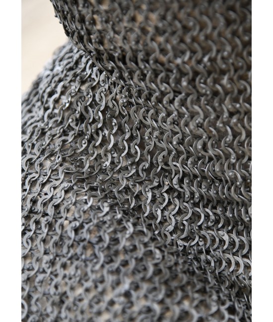 FRR Riveted Flat Ring Mail - 8mm