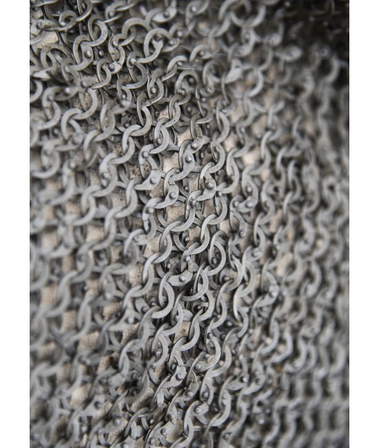 FRR Riveted Flat Ring Mail - 8mm