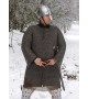 Hauberk, flat ring domed ID 8mm, Untreated