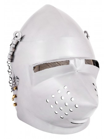Houndskull Bascinet, c. 1390, 2 mm Steel