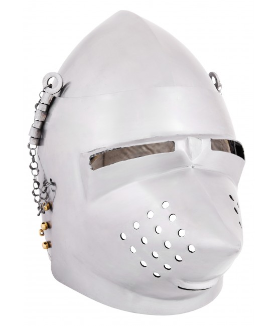 Elmo Hundsgugel, ca. 1390, Acciaio da 2 mm
