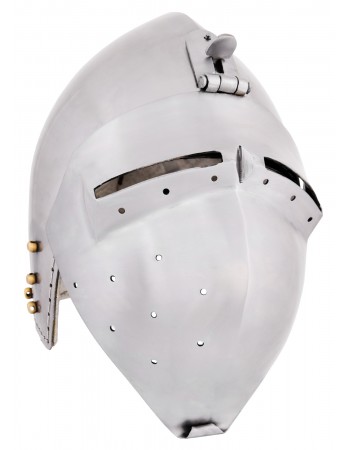 German Bascinet with Visor - 2 mm