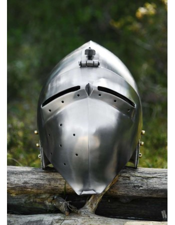 German Klappvisor Bascinet - 2 mm