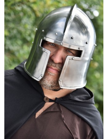 Italian Barbuta, c. 1440, 2 mm steel