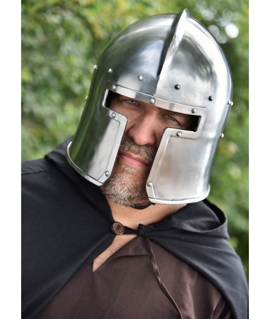 Italian Barbuta, c. 1440, 2 mm steel