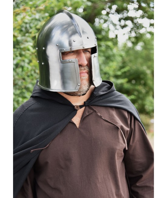 Italian Barbuta, c. 1440, 2 mm steel