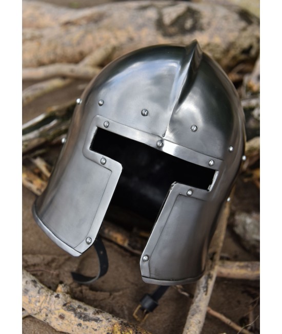 Italian Barbuta, c. 1440, 2 mm steel