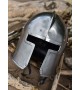 Italian Barbuta, c. 1440, 2 mm steel