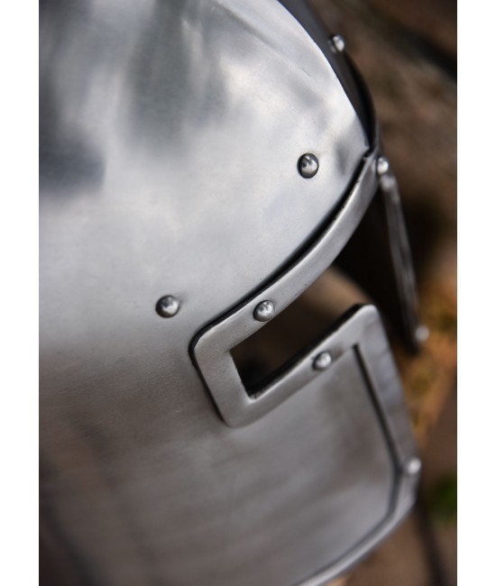 Italian Barbuta, c. 1440, 2 mm steel