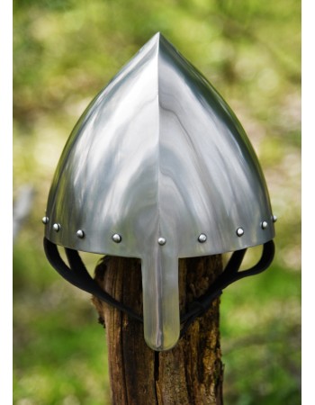Conical Nasal helmet 'Olmutz', 2 mm steel