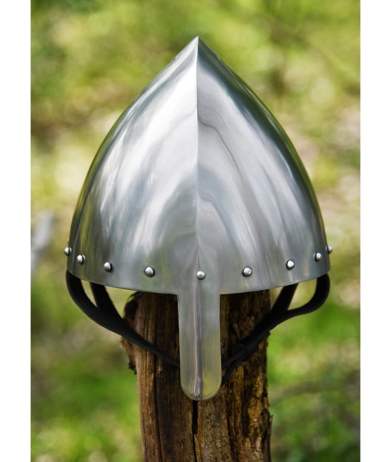 Conical Nasal helmet 'Olmutz', 2 mm steel