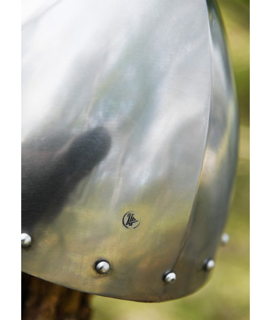 Conical Nasal helmet 'Olmutz', 2 mm steel