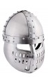 Norman Spangen Helmet with Face Plate, 1.6 mm Steel