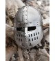 Norman Spangen Helmet with Face Plate, 1.6 mm Steel