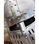 Norman Spangen Helmet with Face Plate, 1.6 mm Steel