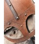 The Gjermundbu Helmet with riveted aventail, 2 mm steel