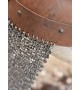 The Gjermundbu Helmet with riveted aventail, 2 mm steel