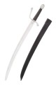 Stage Combat Falchion with Leather Scabbard, SK-B