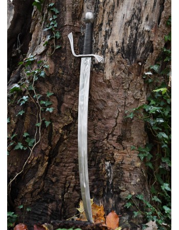 Stage Combat Falchion with Leather Scabbard, SK-B