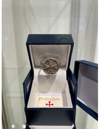 Templar Cross Ring, Silver 925