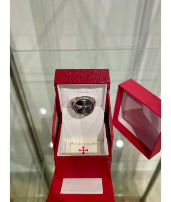 Templar Cross Ring, Silver 925