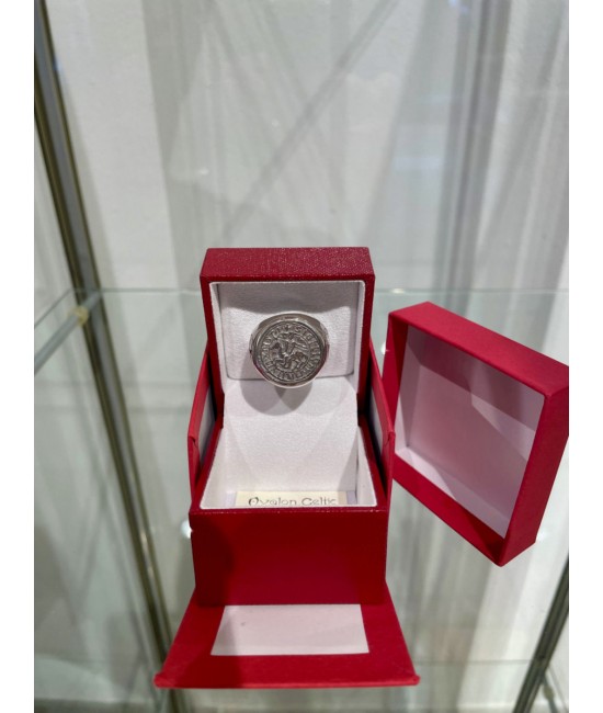 Templar Signet Ring, Silver 925