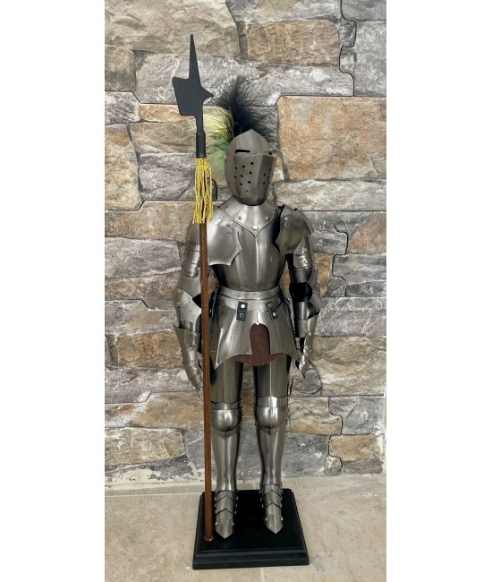 Desk suit-of-armour (light finish) -  Miniature Armor 