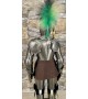 Desk suit-of-armour (light finish) -  Miniature Armor 