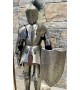 Desk suit-of-armour (light finish) -  Miniature Armor 