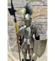 Desk suit-of-armour (light finish) -  Miniature Armor 